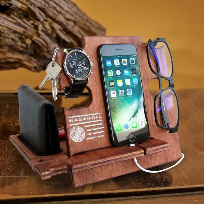 Customized docking station gift for dad