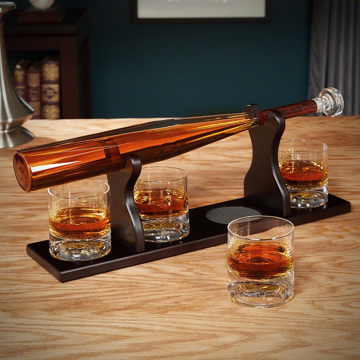 Practical Gifts For The Man Who Has Everything - Baseball Decanter