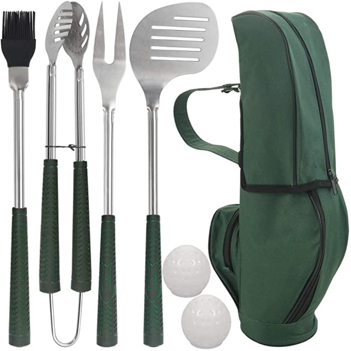 Golf-Themed Grilling Utensils: Good Last-Minute Gifts For Dad