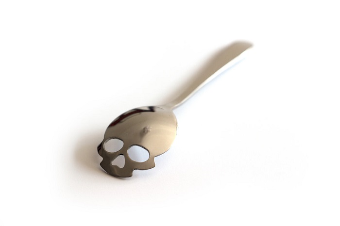 Novelty Gifts For Dad - Skull Spoons