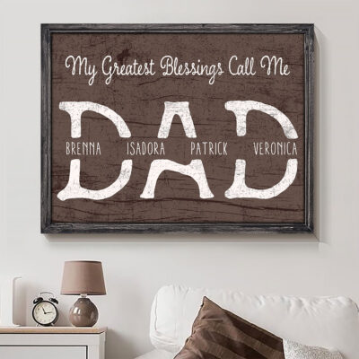 personalized gift for dad on father's day