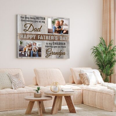 personalized father's day gift gift for dad gift for new grandpa