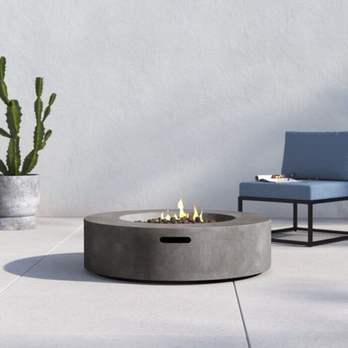 Concrete fire pit: father's day gifts from daughter