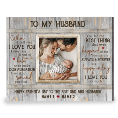 meaningful gift for husband on father's day special gift for husband personalized