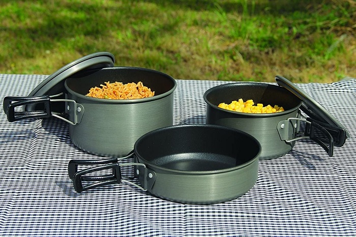 Outdoor Gift Ideas For Dad - High Heat Nonstick Cookware Set