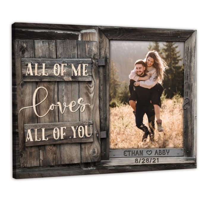 Customized Gifts For Her: Lovely Canvas Print