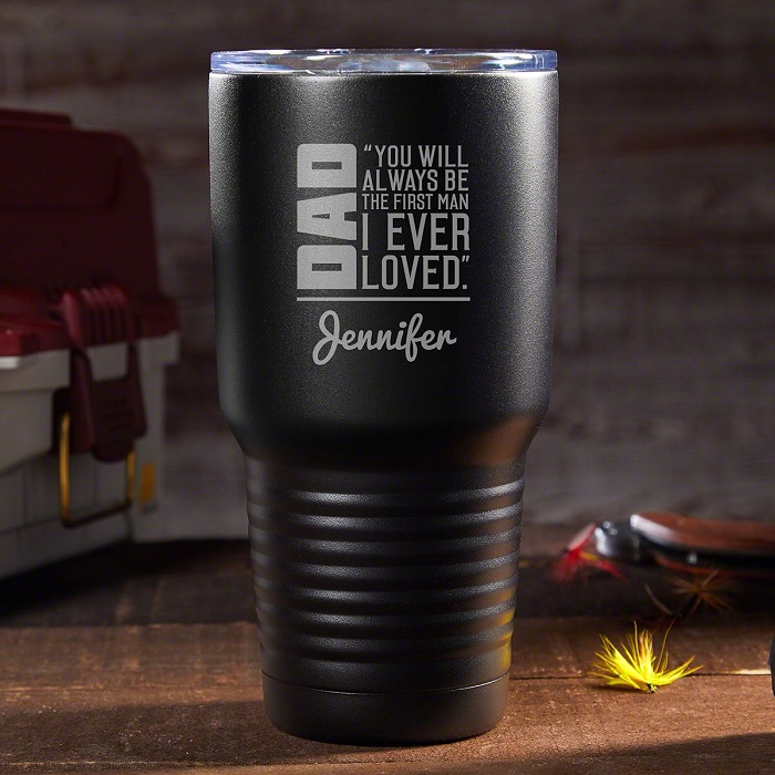 Sentimental Gifts For Dad From Son - Personalized Tumbler
