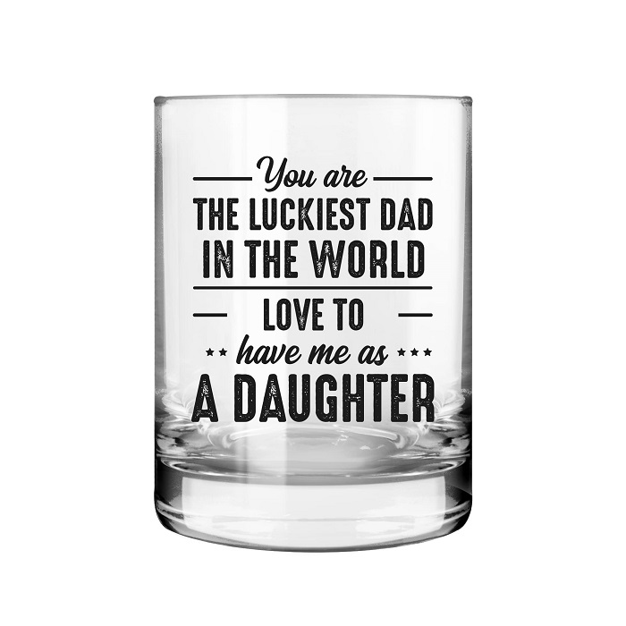 whiskey glass - novelty gifts for dad