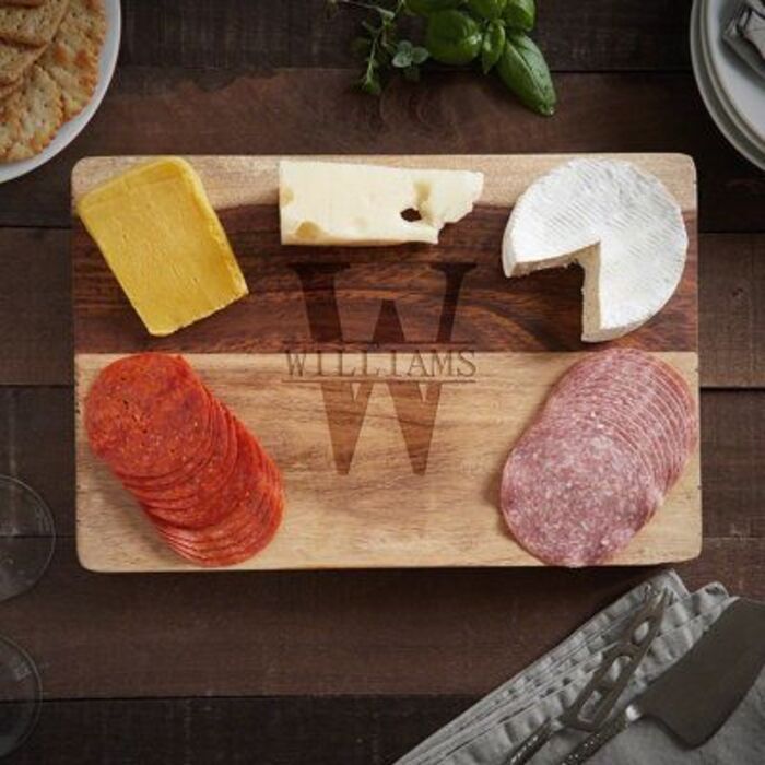 Custom cutting board: unique gift for retired pals