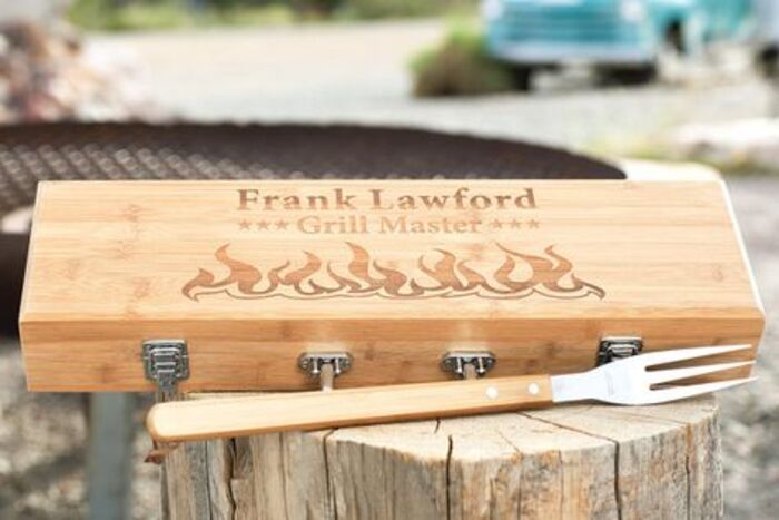 BBQ gift set: personalized retirement gifts for coworker