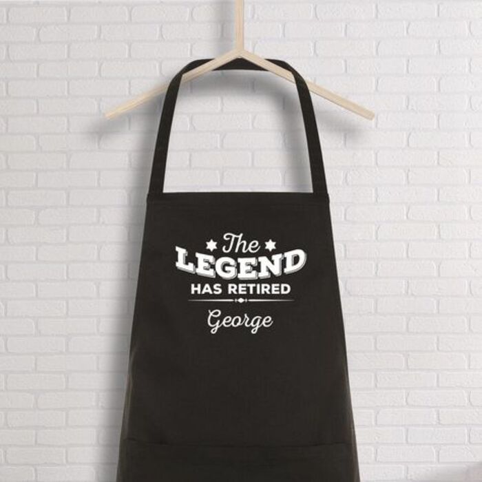 Chef Apron For Retired Coworker