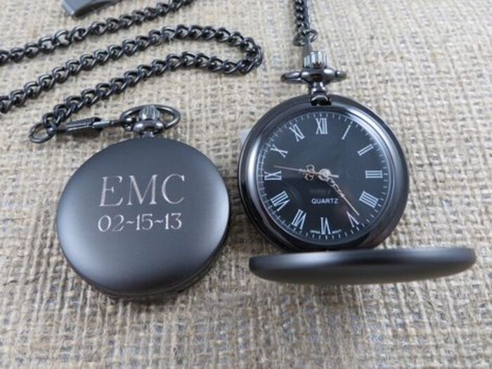 Personalized Pocket Watch: Adorable Present For Retiree