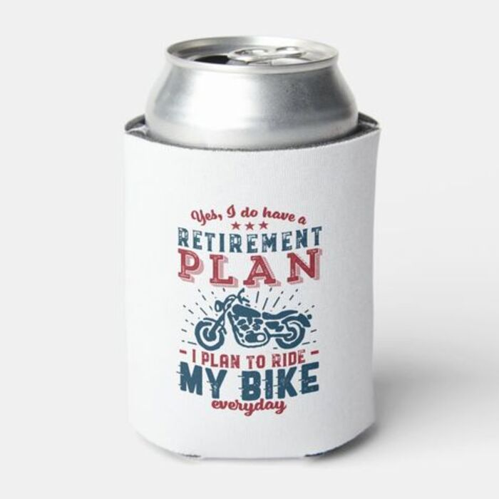 Retired Can Cooler: Funny Retirement Present For Company Coworker