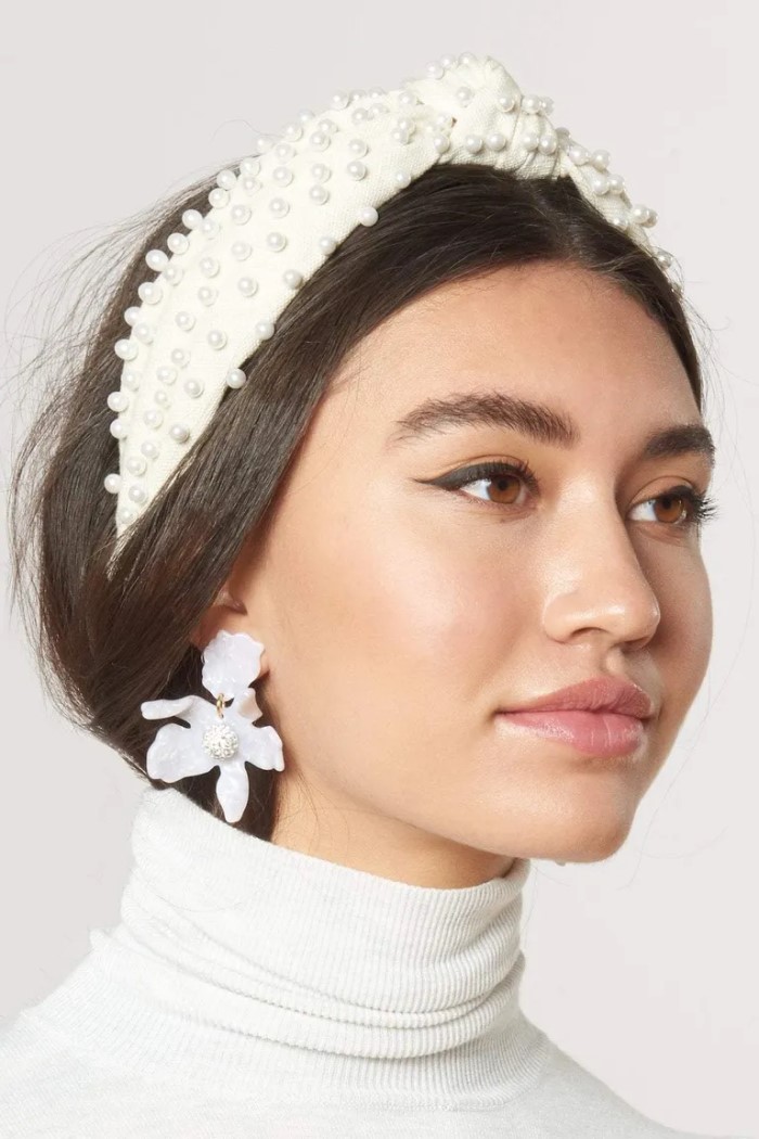 Luxury Gift For Her: Headband With Pearl