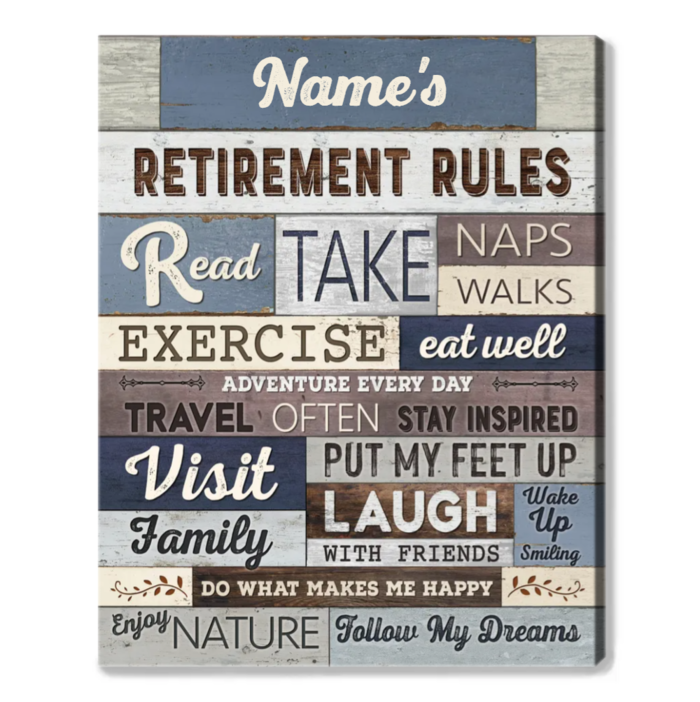 Retirement Rules For retirement gifts for men