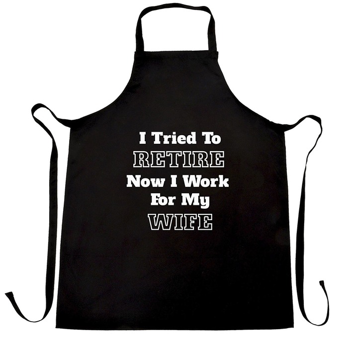 Apron For Pension Retirement Ideas for men to have more free time.