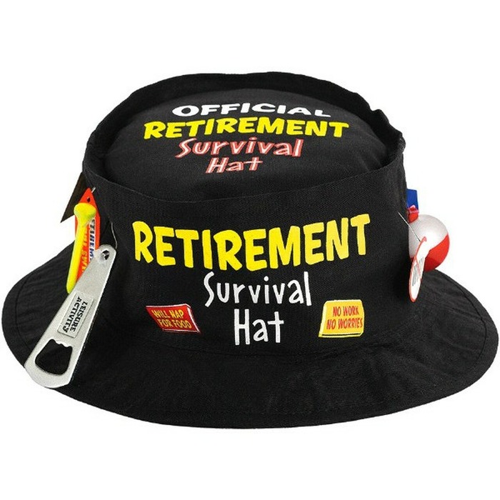 Retirement Party Survival Hat - Men'S Retirement Gifts