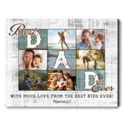 custom dad photo collage happy fathers day personalized gift ideas 01