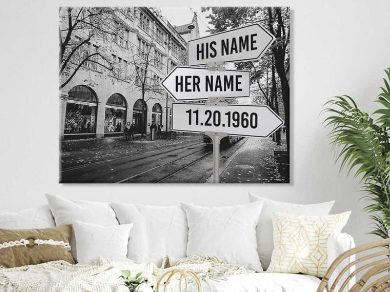 Meaningful Wall Art for good gifts for newly engaged couple