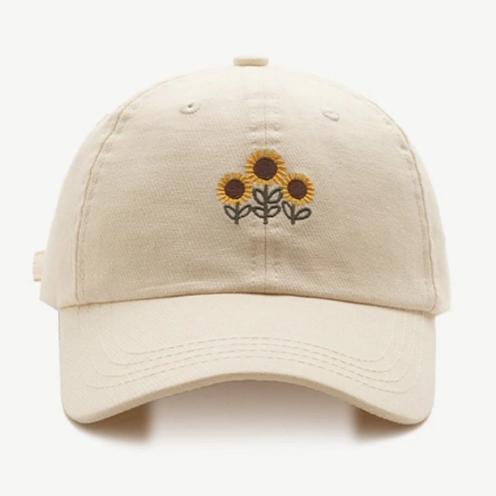 Sunflower Gifts For Her: Sunflower Cap
