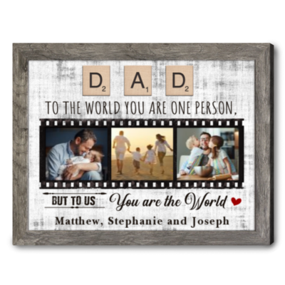 dad custom photo personalized father's day gift 01