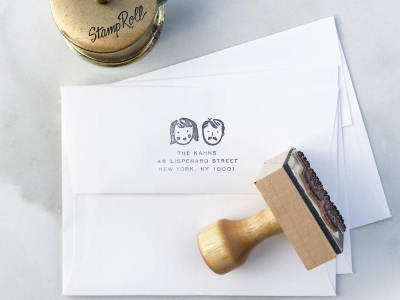 Custom Return Address Stamp for customized gifts for engagement