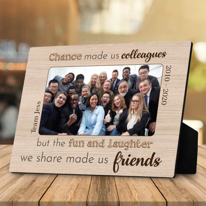 Coworker Gifts for Women - Chance Made Us Collegues - Office Gifts