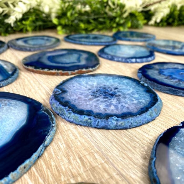 Agate Coasters for the best engagement gifts for best friend