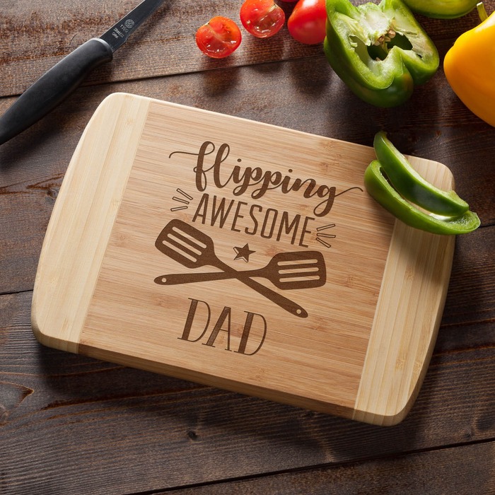 Personalized Bamboo Cutting Board - Best Father'S Day Gifts For Husband