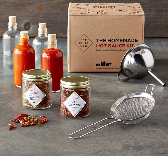 Fathers Day gifts for husband - The Chili Lab Homemade Hot Sauce Kit