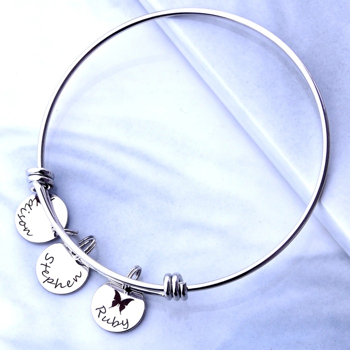 Custom Bracelet With Children’s Names