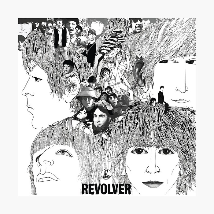 Revolver Album Cover Framed Art Print and chronicle photo book