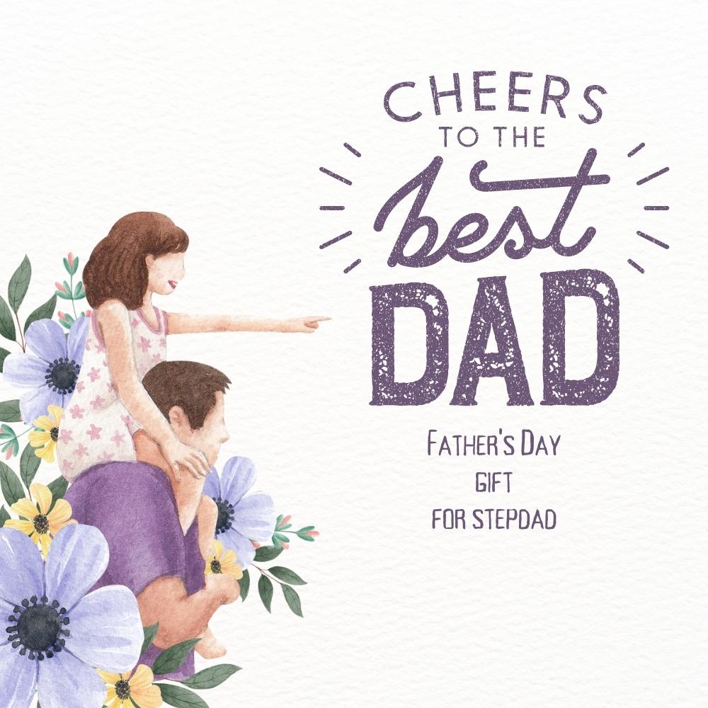 Bonus Dad Gift, Personalized Step Dad Gift, Fathers Day Gift for Step Dad,  Gift for Dad, Husband Fathers Day, Step Dad Fathers Day, Sign 