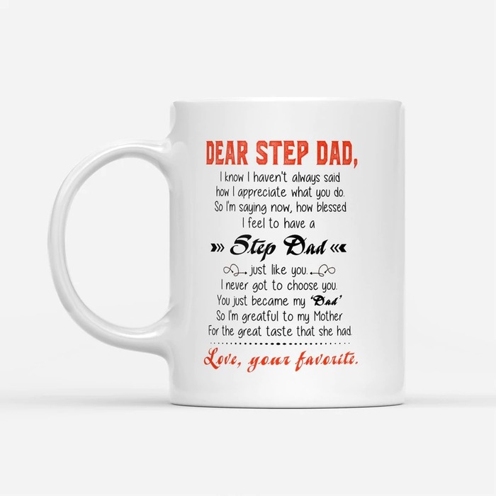 Step fathers day gift hot sale ideas