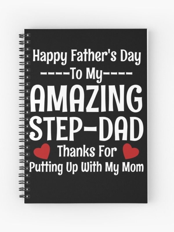 Father’s Day Gift For Stepdad - Funny Gifts For Stepdad: Notebook