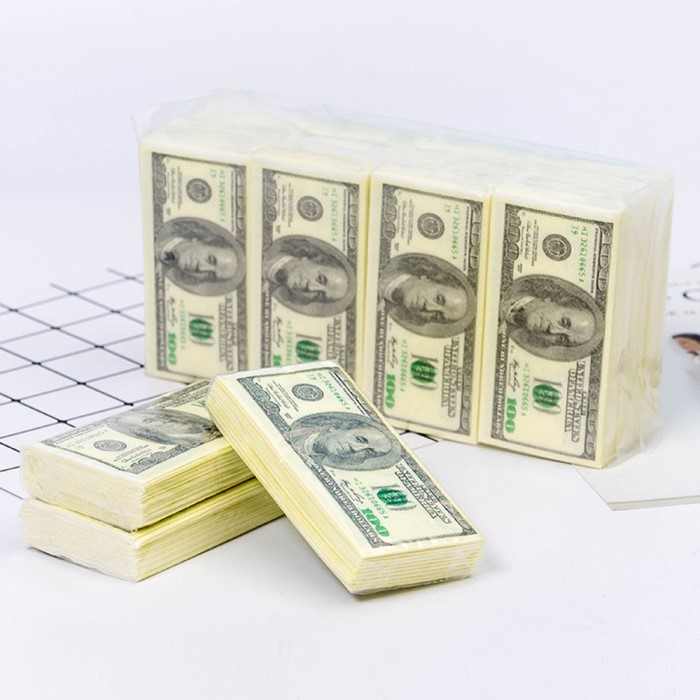 Fun Gifts For Ladies: Dollars Napkins