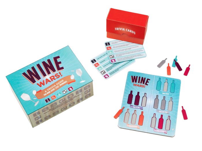 funny gifts for women: Wine Wars Game