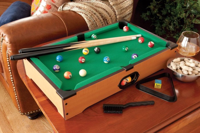 Fun Gifts For Women: A Mini Pool Table