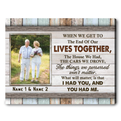 custom anniversary gift marriage gift for old couple 01
