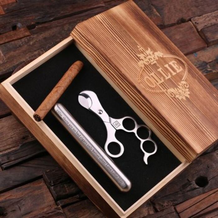 Ultimate cigar set for retirement presents for men