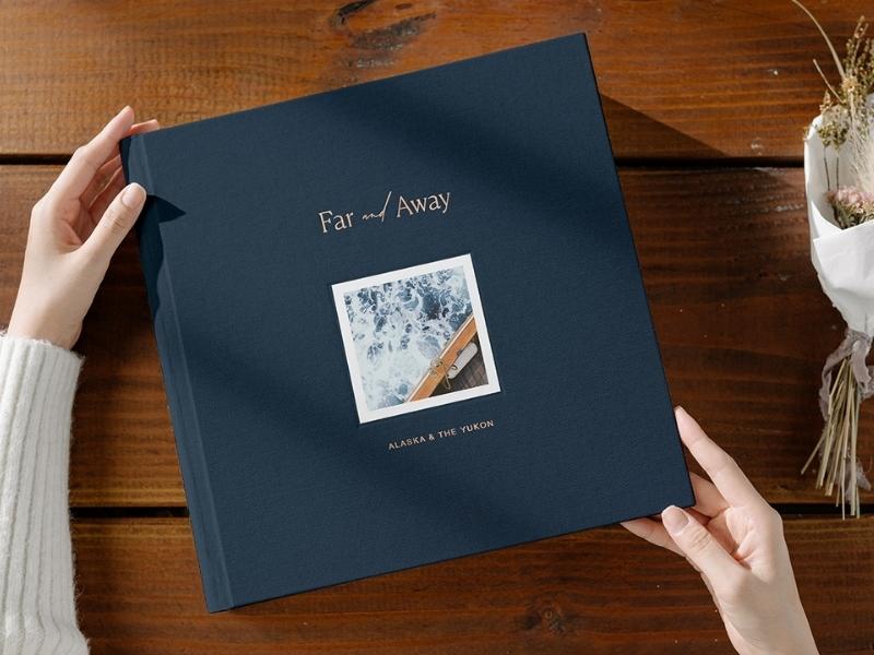 Signature Layflat Photo Album For Engagement Presents For Friends