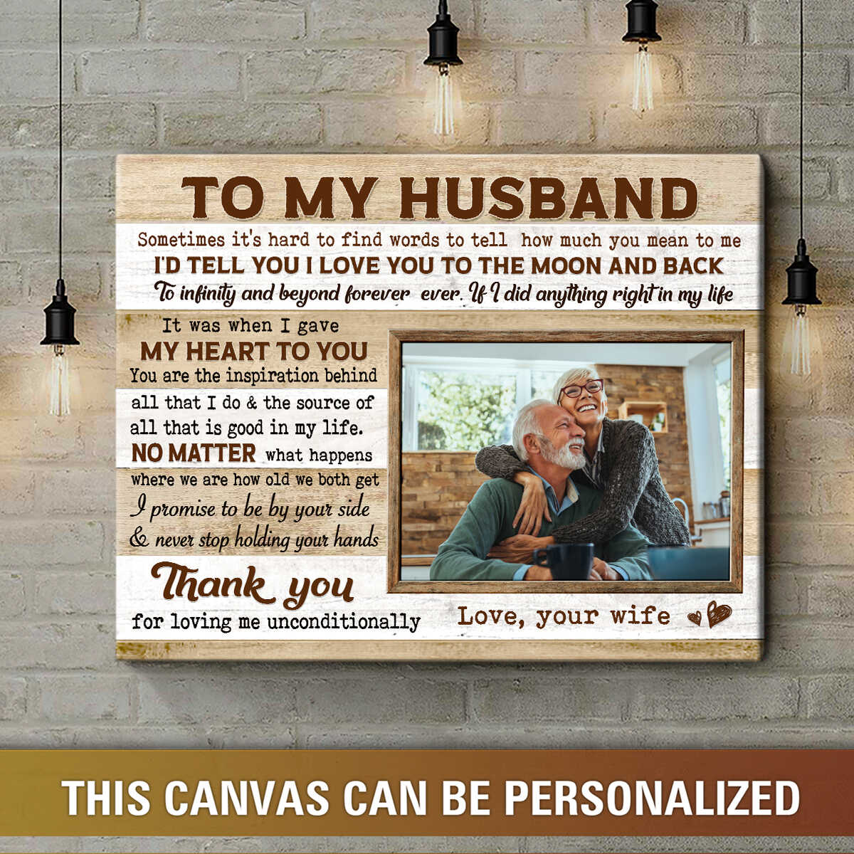 To My Husband Gifts, Personalized Gifts For Husband Birthday