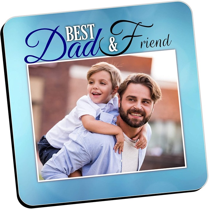 cheap Father’s Day gift - Customized Photo Coasters