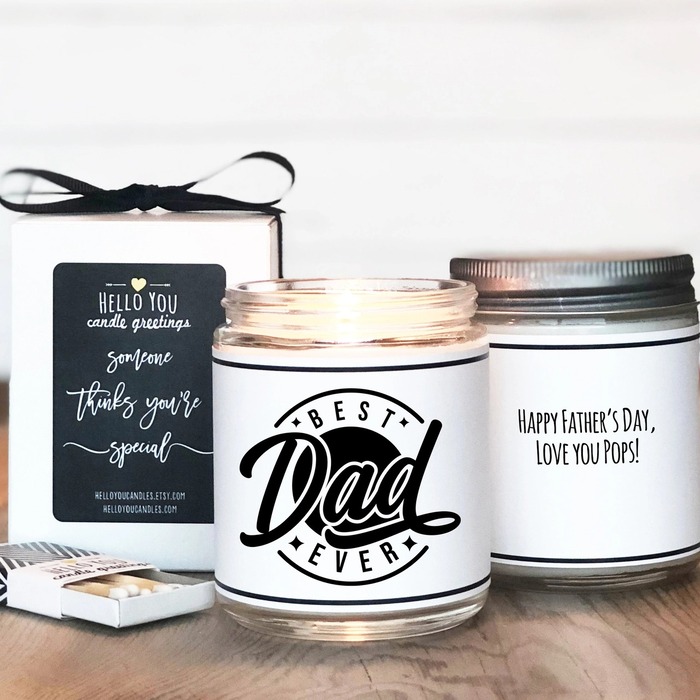 cheap Father’s Day gift - Soy Candle