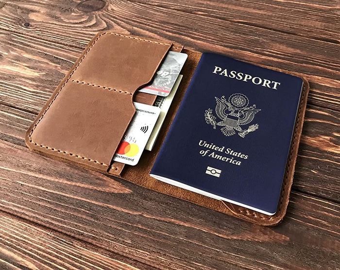 Passport Wallet: Thoughtful Retirement Gift Ideas For Men