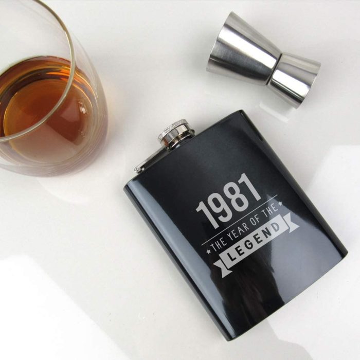 Father’s Day Gift For Boyfriend - Birth Year Flask