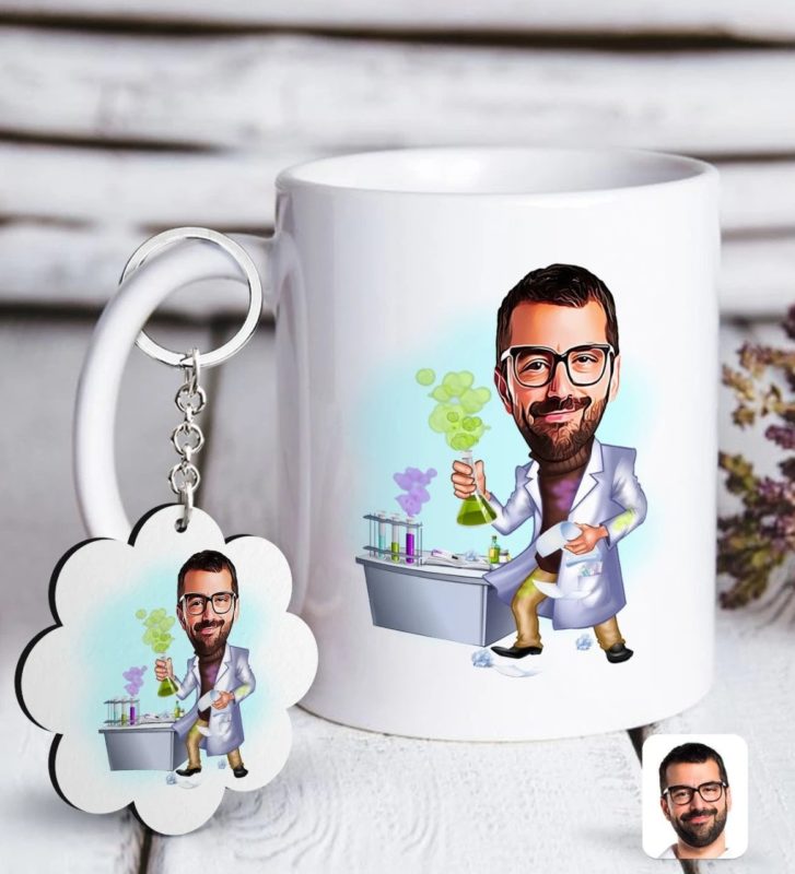 Father’s Day gift ideas for boyfriend - Customizable Caricature Mug