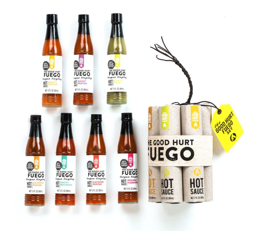 Father’s Day gift for boyfriend - The Good Hurt Hot Sauce Set