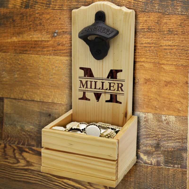 Father’s Day Gift For Boyfriend - Custom Wall Mount Bottle Opener