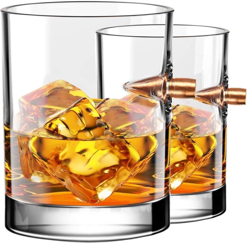 Father’s Day gift for boyfriend - Bullet Proof Whiskey Glass